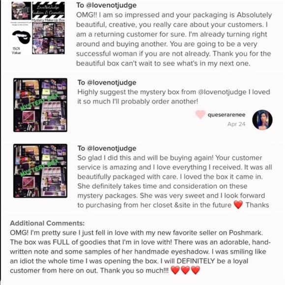 Personalized Makeup Beauty BoX- values vary! - Picture 8 of 8